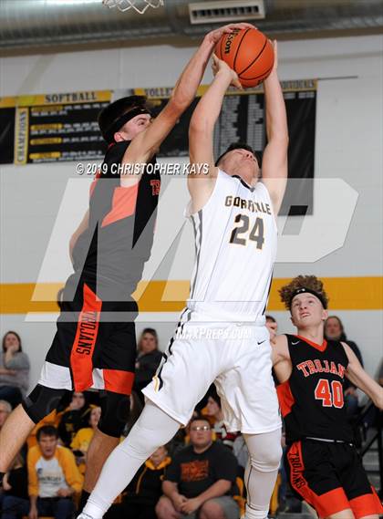 Thumbnail 3 in Crab Orchard @ Goreville (IHSA 1A Regional Semifinal) photogallery.