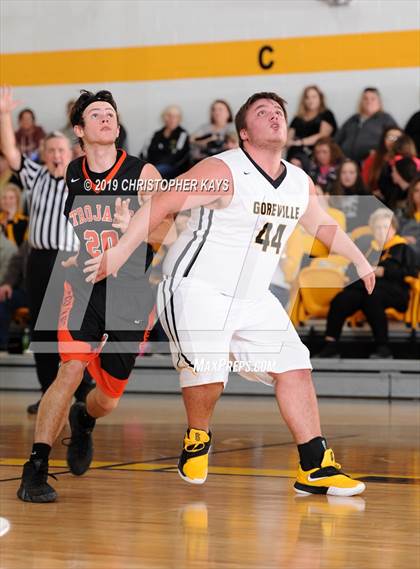 Thumbnail 3 in Crab Orchard @ Goreville (IHSA 1A Regional Semifinal) photogallery.