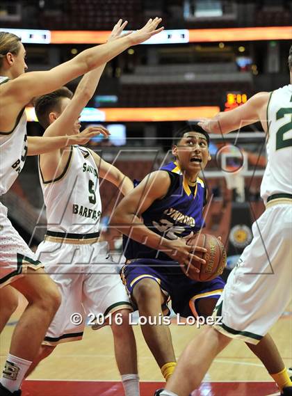 Thumbnail 3 in Lynwood vs. Santa Barbara (CIF SS 2A Final) photogallery.