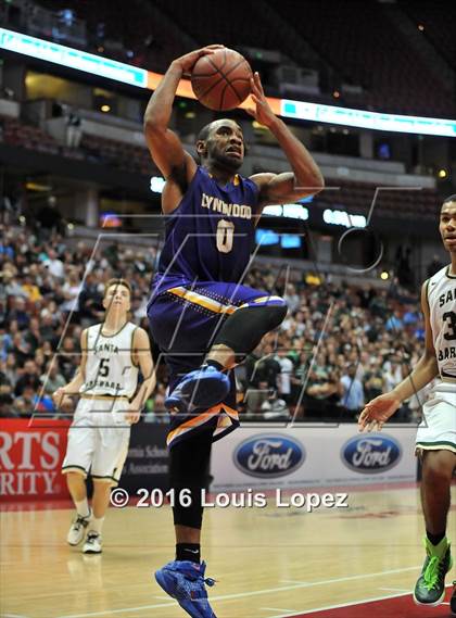 Thumbnail 1 in Lynwood vs. Santa Barbara (CIF SS 2A Final) photogallery.