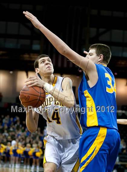 Thumbnail 1 in Cooper vs. Newport Central Catholic (Regional Playoff) photogallery.
