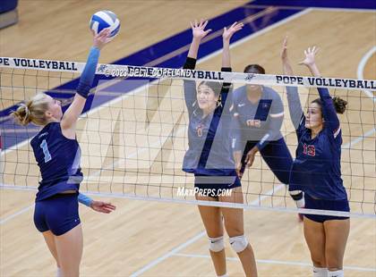 Thumbnail 3 in Woodstock vs. Pope (GHSA 6A 1st Round) photogallery.