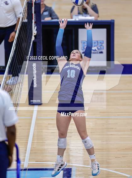 Thumbnail 3 in Woodstock vs. Pope (GHSA 6A 1st Round) photogallery.