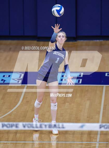 Thumbnail 1 in Woodstock vs. Pope (GHSA 6A 1st Round) photogallery.