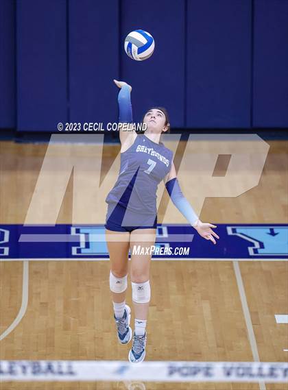 Thumbnail 3 in Woodstock vs. Pope (GHSA 6A 1st Round) photogallery.