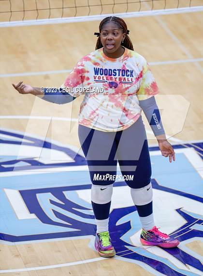 Thumbnail 1 in Woodstock vs. Pope (GHSA 6A 1st Round) photogallery.