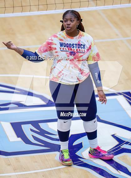 Thumbnail 3 in Woodstock vs. Pope (GHSA 6A 1st Round) photogallery.