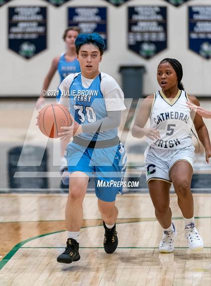Thumbnail 2 in Perry Meridian @ Cathedral (Scrimmage) photogallery.