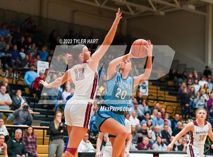 Thumbnail 3 in Cascade vs. Danville (IHSAA 3A Sectional Championship) photogallery.