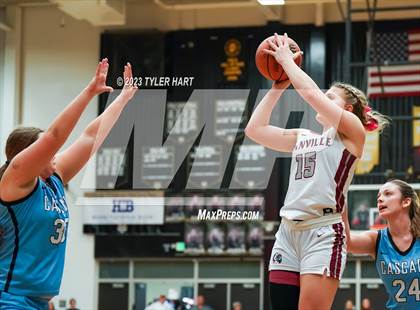 Thumbnail 1 in Cascade vs. Danville (IHSAA 3A Sectional Championship) photogallery.