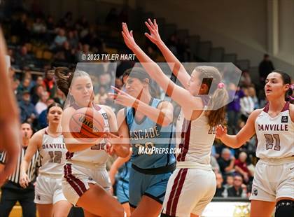 Thumbnail 1 in Cascade vs. Danville (IHSAA 3A Sectional Championship) photogallery.