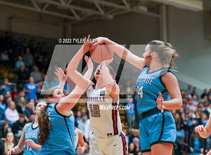 Thumbnail 3 in Cascade vs. Danville (IHSAA 3A Sectional Championship) photogallery.