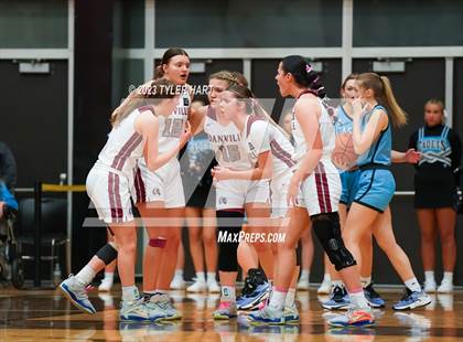 Thumbnail 2 in Cascade vs. Danville (IHSAA 3A Sectional Championship) photogallery.