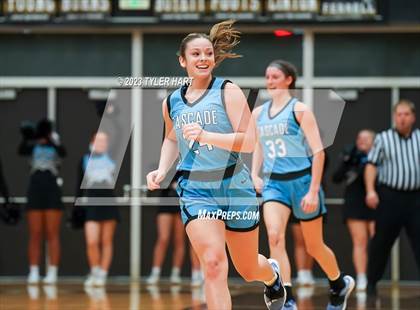Thumbnail 2 in Cascade vs. Danville (IHSAA 3A Sectional Championship) photogallery.