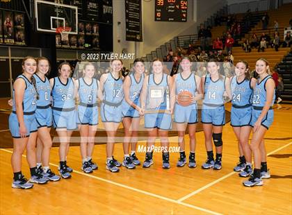 Thumbnail 3 in Cascade vs. Danville (IHSAA 3A Sectional Championship) photogallery.