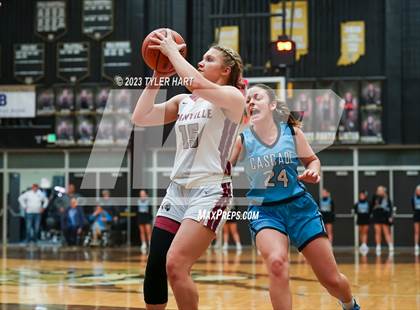 Thumbnail 2 in Cascade vs. Danville (IHSAA 3A Sectional Championship) photogallery.