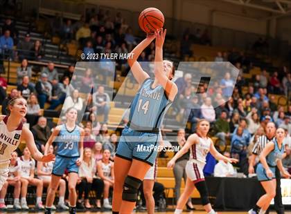 Thumbnail 2 in Cascade vs. Danville (IHSAA 3A Sectional Championship) photogallery.