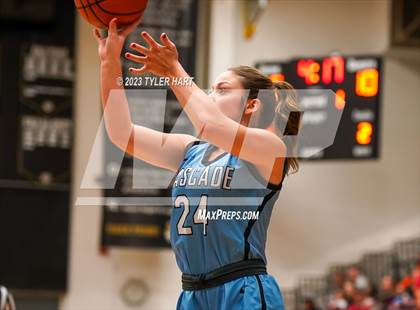 Thumbnail 2 in Cascade vs. Danville (IHSAA 3A Sectional Championship) photogallery.