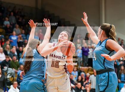 Thumbnail 1 in Cascade vs. Danville (IHSAA 3A Sectional Championship) photogallery.