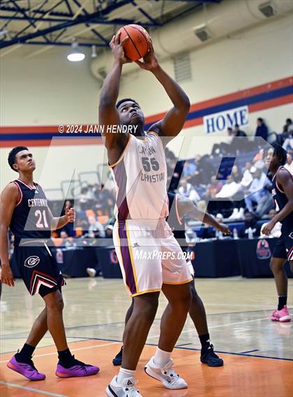 Thumbnail 1 in Layton Christian Academy vs. Centennial (Tarkanian Classic) photogallery.