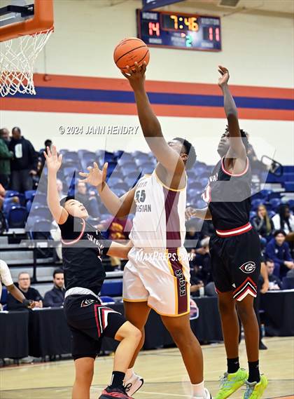Thumbnail 2 in Layton Christian Academy vs. Centennial (Tarkanian Classic) photogallery.