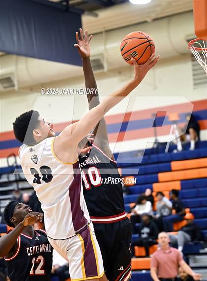 Thumbnail 1 in Layton Christian Academy vs. Centennial (Tarkanian Classic) photogallery.