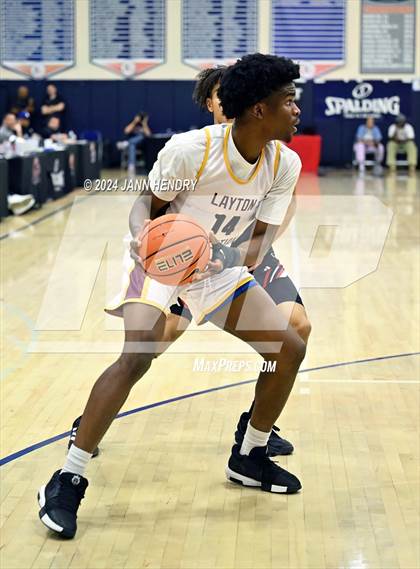 Thumbnail 3 in Layton Christian Academy vs. Centennial (Tarkanian Classic) photogallery.
