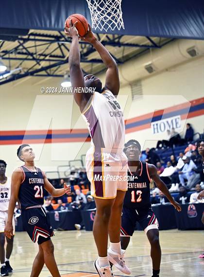 Thumbnail 3 in Layton Christian Academy vs. Centennial (Tarkanian Classic) photogallery.
