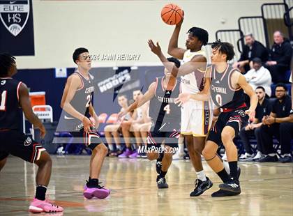 Thumbnail 2 in Layton Christian Academy vs. Centennial (Tarkanian Classic) photogallery.