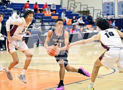 Thumbnail 2 in Layton Christian Academy vs. Centennial (Tarkanian Classic) photogallery.