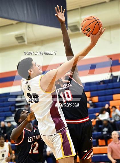 Thumbnail 3 in Layton Christian Academy vs. Centennial (Tarkanian Classic) photogallery.