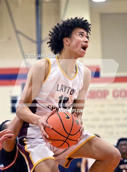 Thumbnail 3 in Layton Christian Academy vs. Centennial (Tarkanian Classic) photogallery.