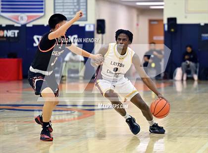 Thumbnail 3 in Layton Christian Academy vs. Centennial (Tarkanian Classic) photogallery.