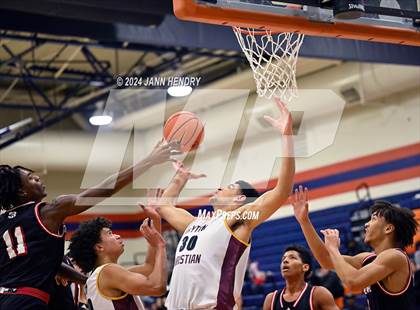 Thumbnail 2 in Layton Christian Academy vs. Centennial (Tarkanian Classic) photogallery.