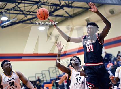 Thumbnail 3 in Layton Christian Academy vs. Centennial (Tarkanian Classic) photogallery.