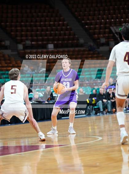 Thumbnail 2 in Alamosa vs Lutheran (CHSAA 4A Great 8) photogallery.