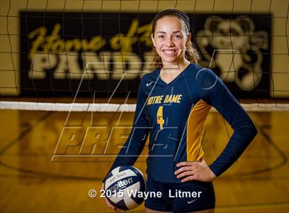Thumbnail 3 in Notre Dame Academy (2015 Preseason Top 25 Photo Shoot)  photogallery.