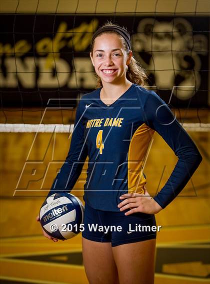Thumbnail 1 in Notre Dame Academy (2015 Preseason Top 25 Photo Shoot)  photogallery.