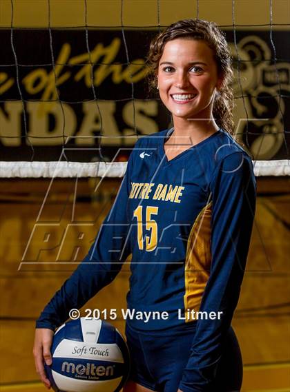Thumbnail 2 in Notre Dame Academy (2015 Preseason Top 25 Photo Shoot)  photogallery.
