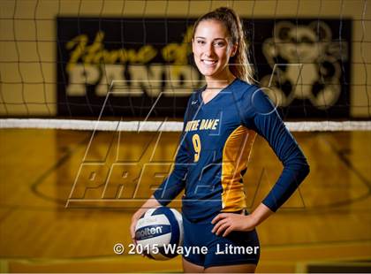 Thumbnail 1 in Notre Dame Academy (2015 Preseason Top 25 Photo Shoot)  photogallery.