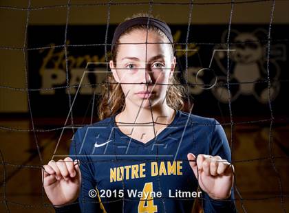 Thumbnail 2 in Notre Dame Academy (2015 Preseason Top 25 Photo Shoot)  photogallery.