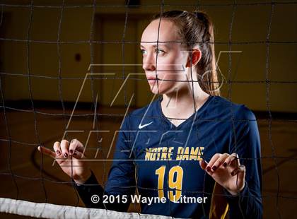 Thumbnail 1 in Notre Dame Academy (2015 Preseason Top 25 Photo Shoot)  photogallery.