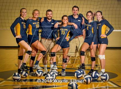 Thumbnail 2 in Notre Dame Academy (2015 Preseason Top 25 Photo Shoot)  photogallery.