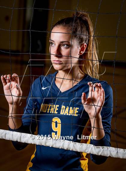Thumbnail 1 in Notre Dame Academy (2015 Preseason Top 25 Photo Shoot)  photogallery.