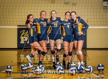Thumbnail 1 in Notre Dame Academy (2015 Preseason Top 25 Photo Shoot)  photogallery.