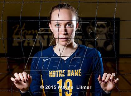 Thumbnail 1 in Notre Dame Academy (2015 Preseason Top 25 Photo Shoot)  photogallery.