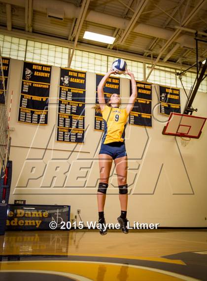 Thumbnail 2 in Notre Dame Academy (2015 Preseason Top 25 Photo Shoot)  photogallery.