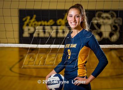 Thumbnail 1 in Notre Dame Academy (2015 Preseason Top 25 Photo Shoot)  photogallery.
