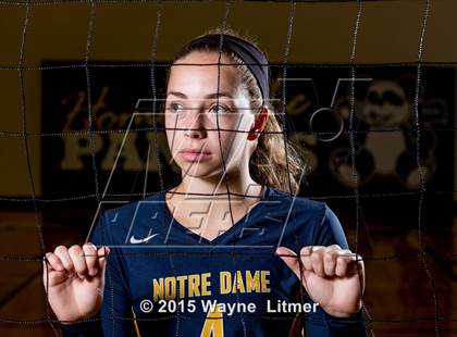 Thumbnail 1 in Notre Dame Academy (2015 Preseason Top 25 Photo Shoot)  photogallery.