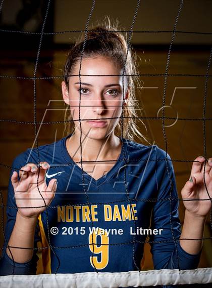Thumbnail 2 in Notre Dame Academy (2015 Preseason Top 25 Photo Shoot)  photogallery.